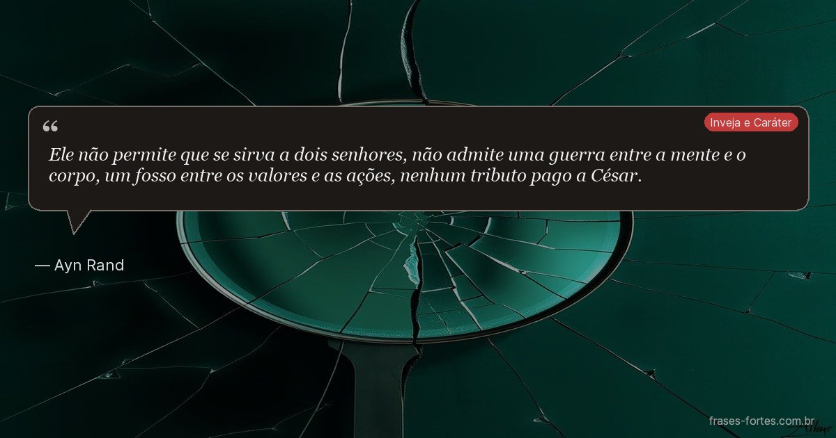 Frase de Ayn Rand