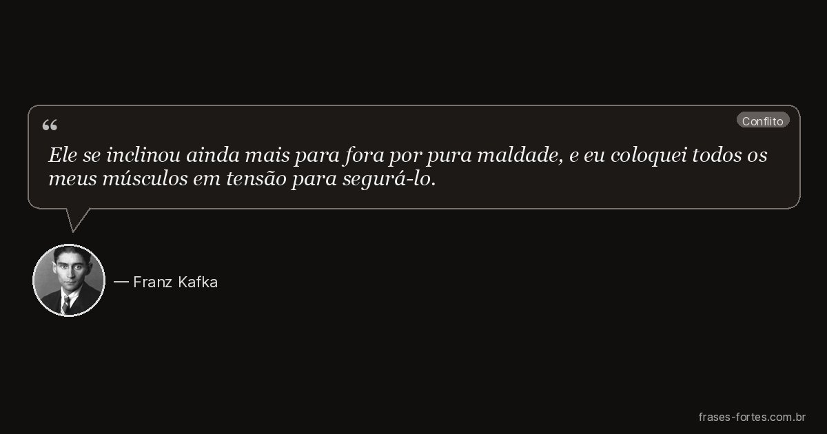 Frase de Franz Kafka