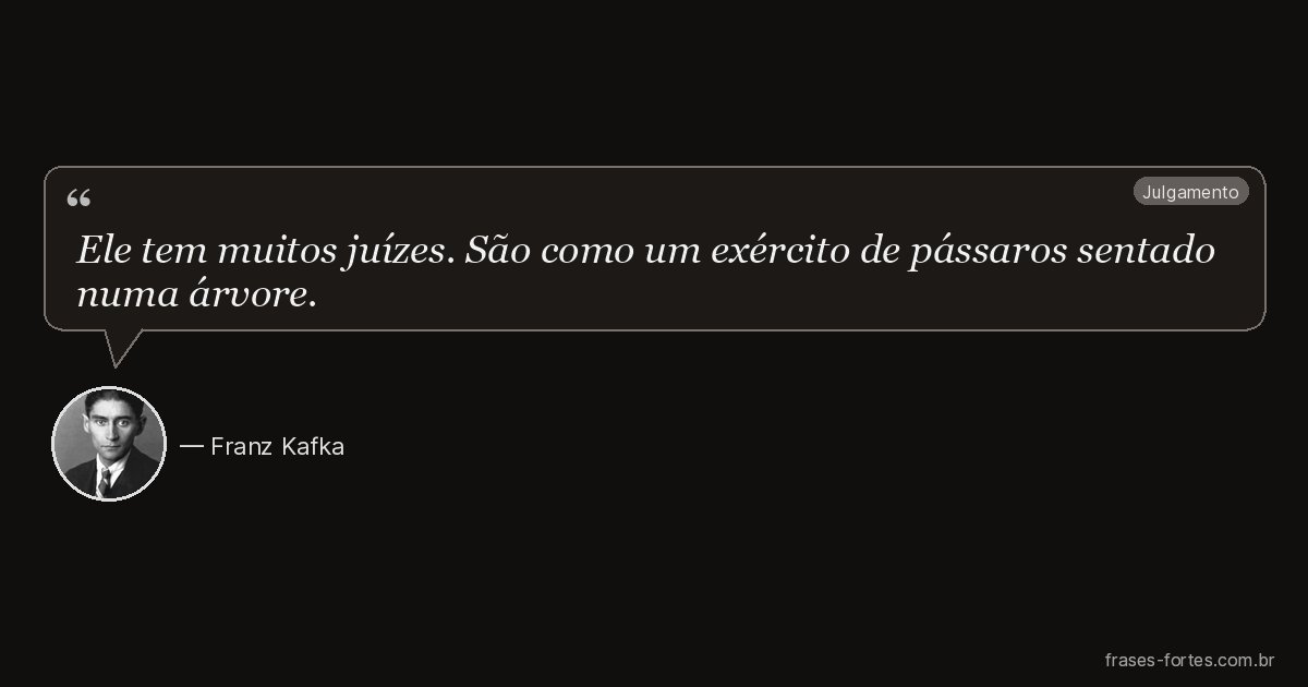Frase de Franz Kafka