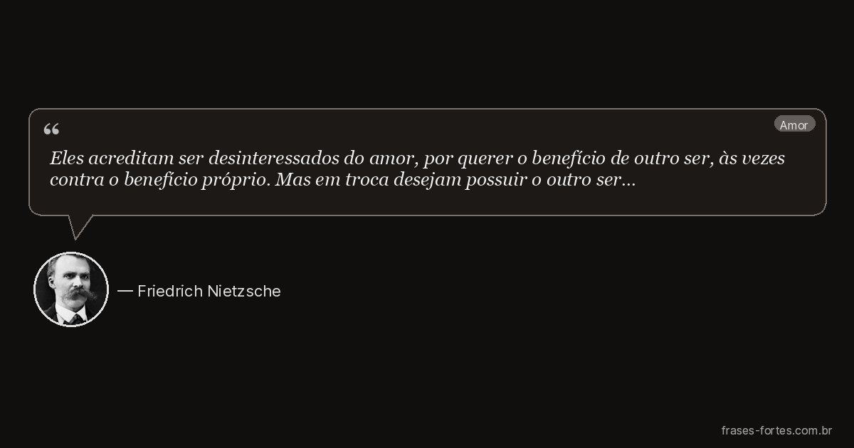 Frase de Friedrich Nietzsche