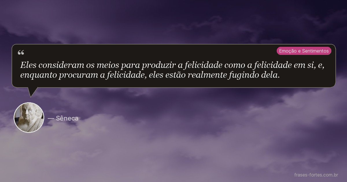 Frase de Sêneca