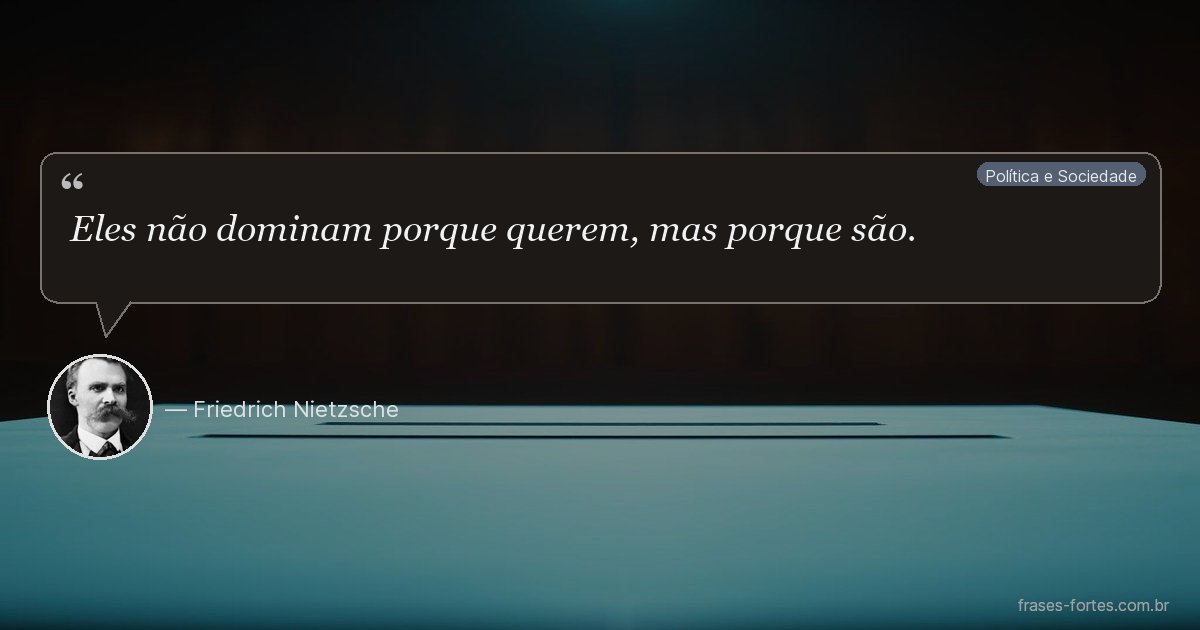 Frase de Friedrich Nietzsche