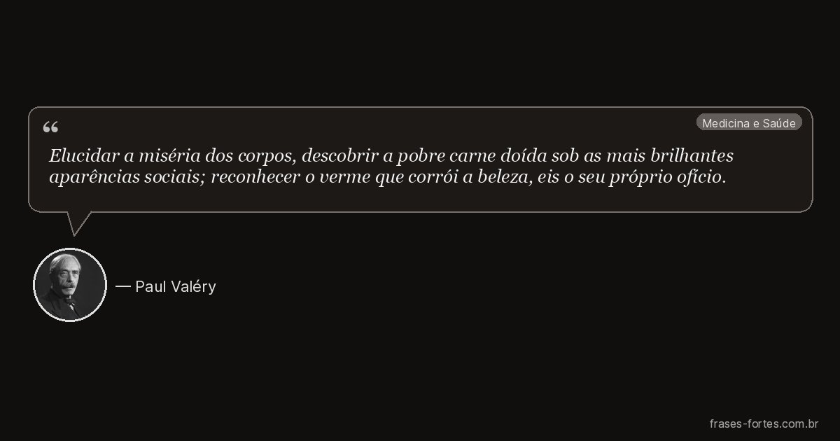 Frase de Paul Valéry