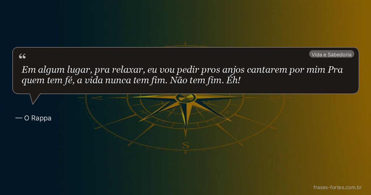 Frase de O Rappa