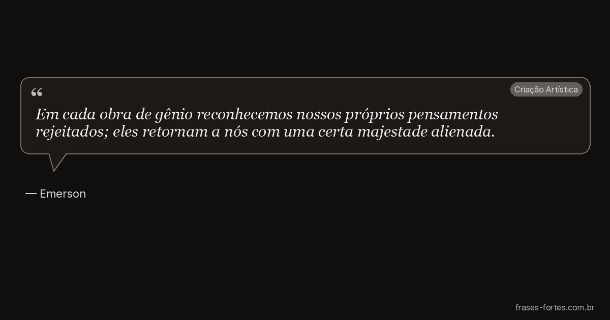 Frase de Emerson