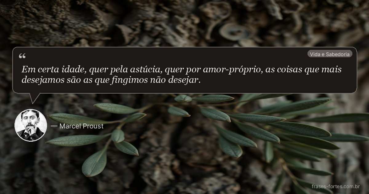 Frase de Marcel Proust