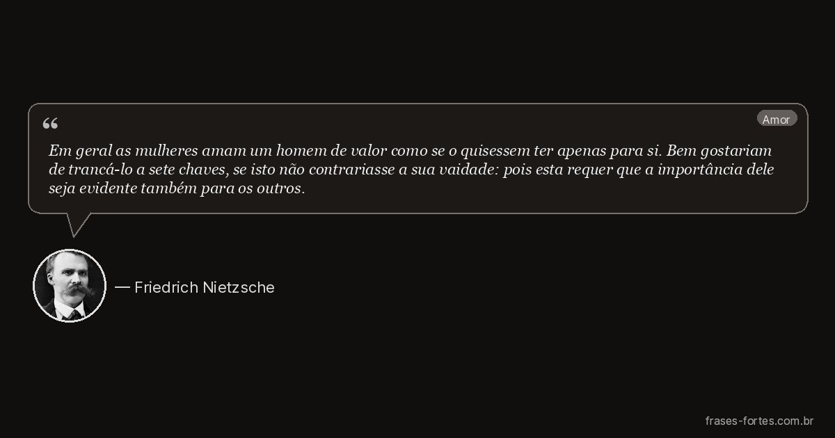 Frase de Friedrich Nietzsche
