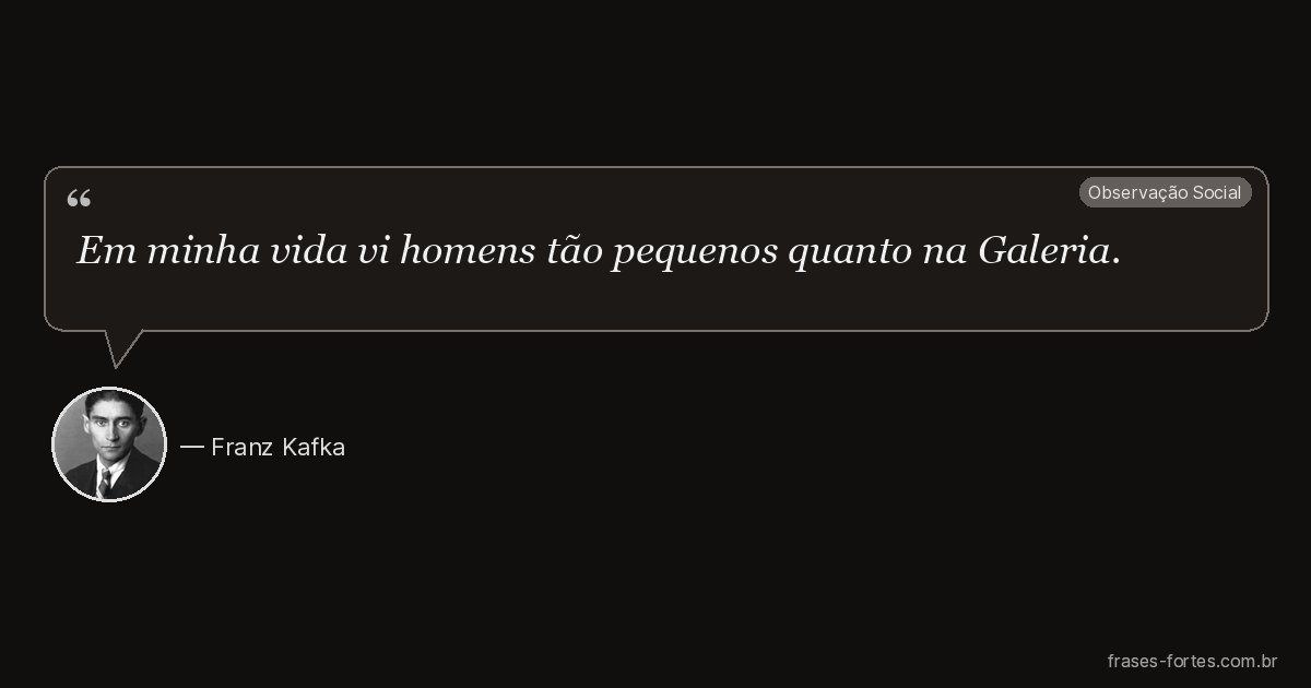 Frase de Franz Kafka
