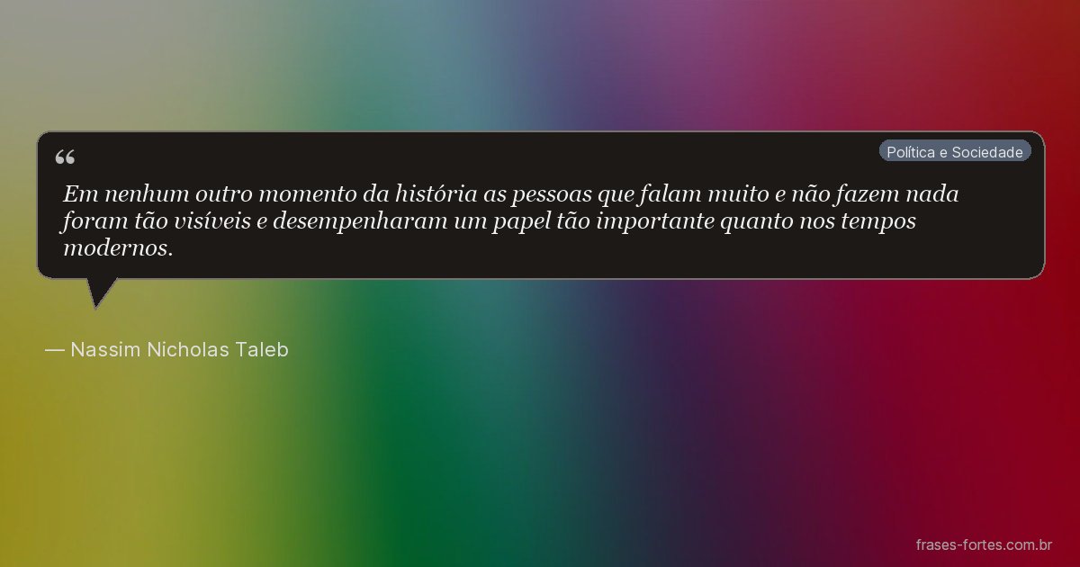 Frase de Nassim Nicholas Taleb