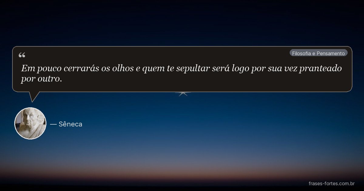 Frase de Sêneca