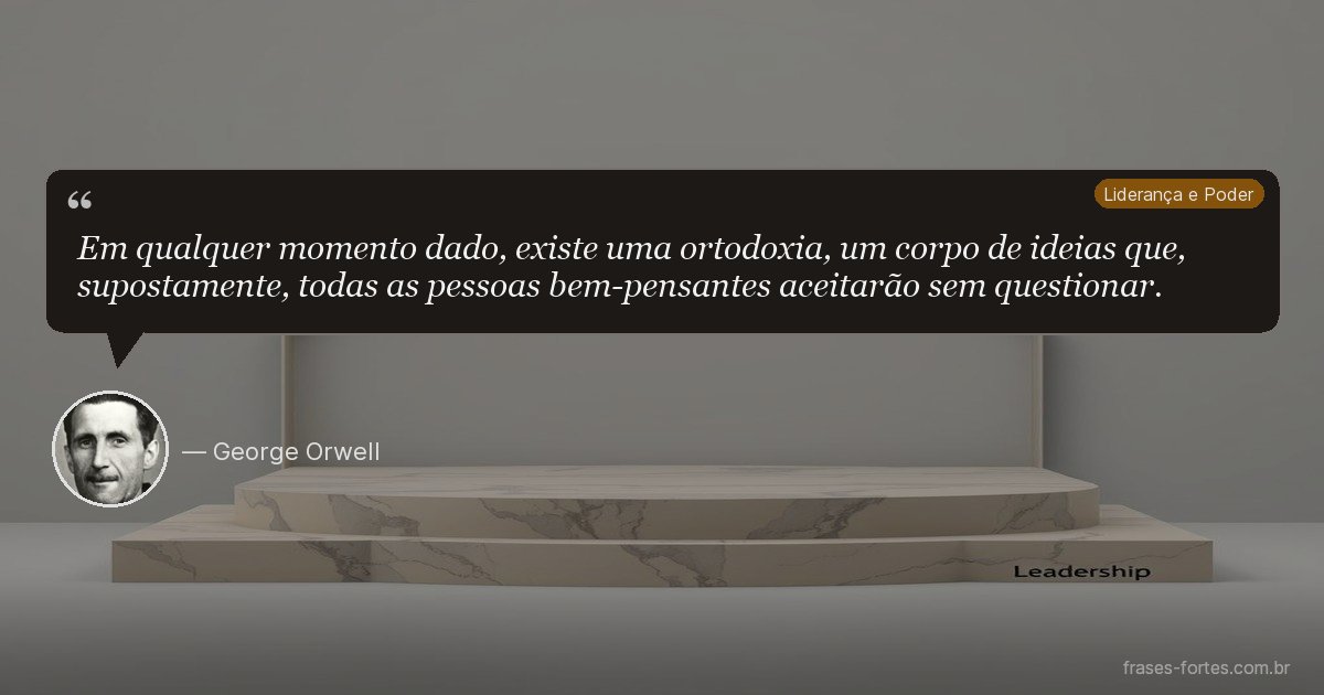 Frase de George Orwell