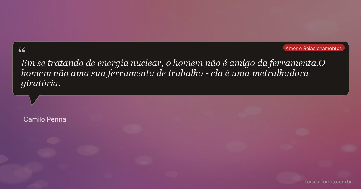 Frase de Camilo Penna