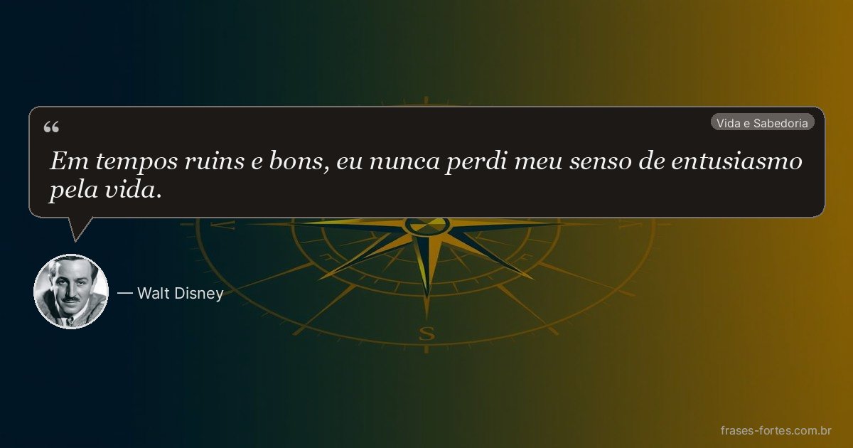 Frase de Walt Disney