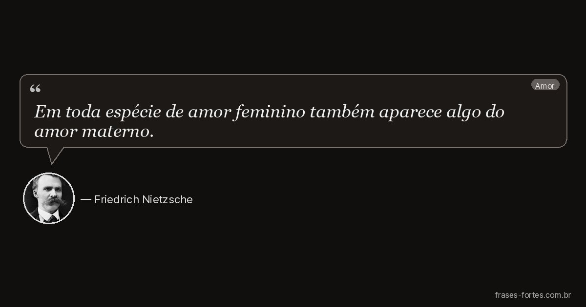 Frase de Friedrich Nietzsche