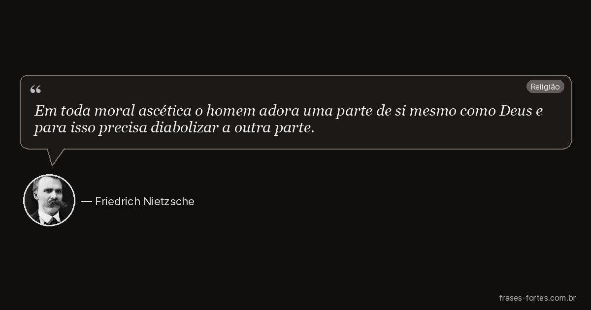Frase de Friedrich Nietzsche