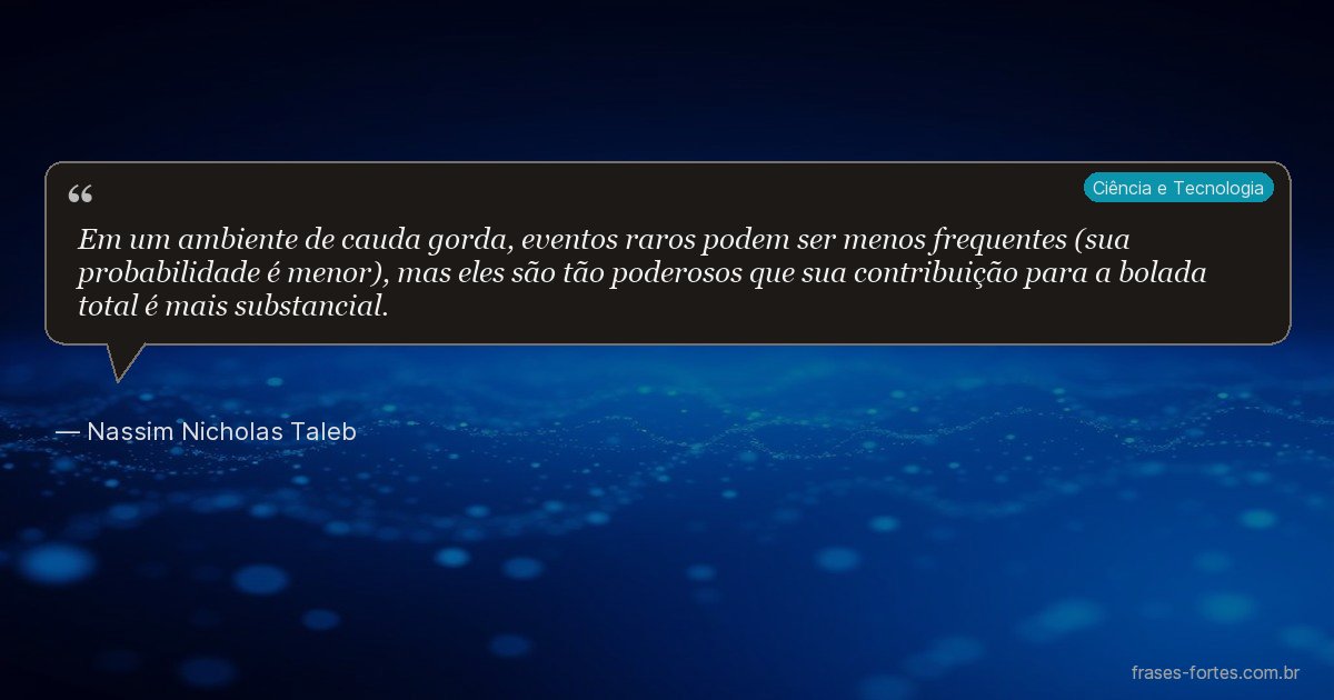 Frase de Nassim Nicholas Taleb
