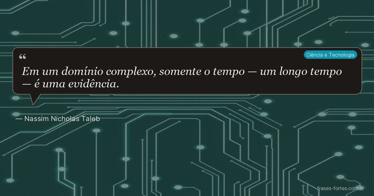 Frase de Nassim Nicholas Taleb
