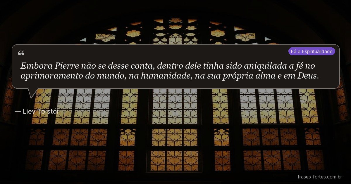 Frase de Liev Tolstói