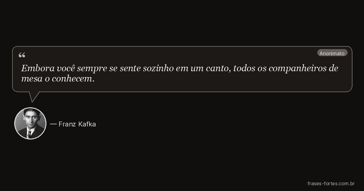 Frase de Franz Kafka