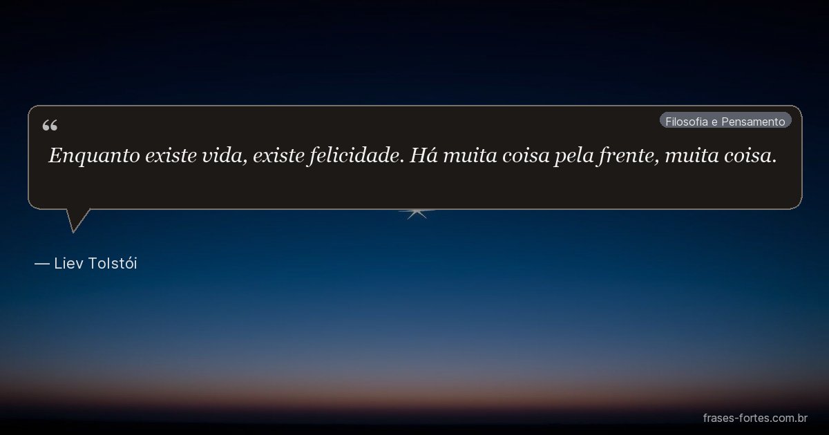 Frase de Liev Tolstói