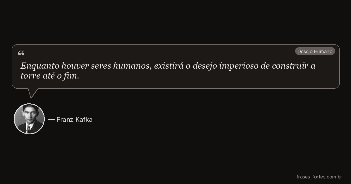 Frase de Franz Kafka
