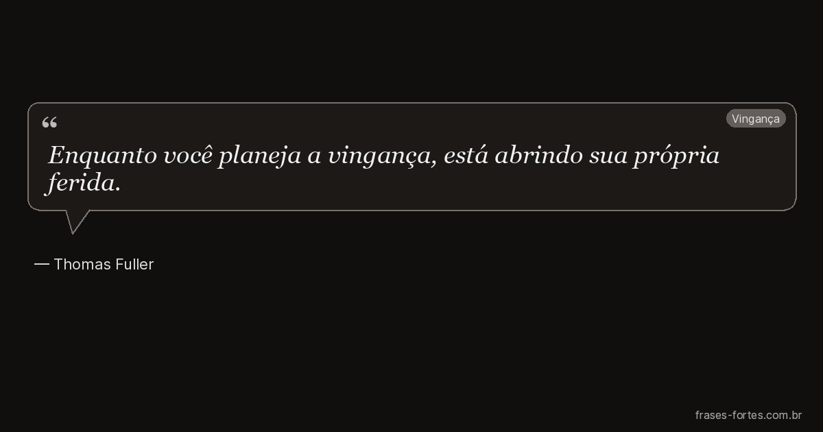 Frase de Thomas Fuller