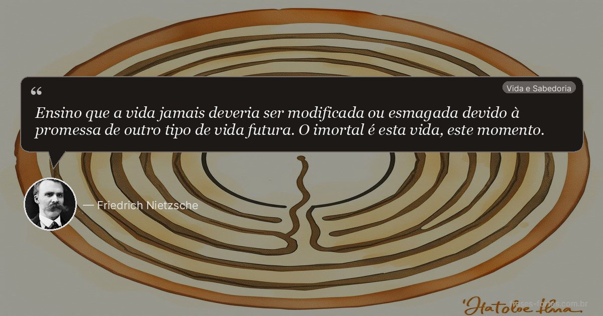 Frase de Friedrich Nietzsche
