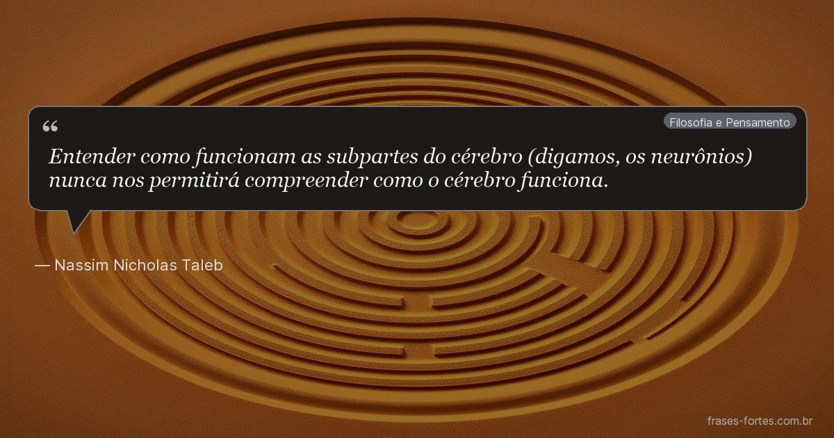 Frase de Nassim Nicholas Taleb