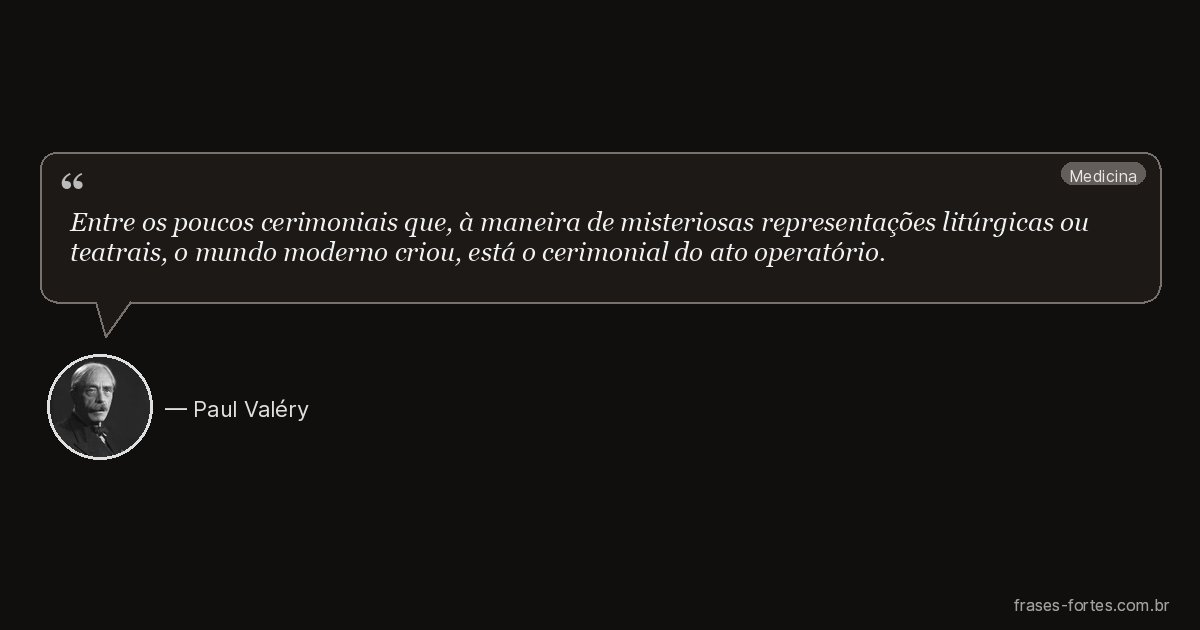 Frase de Paul Valéry