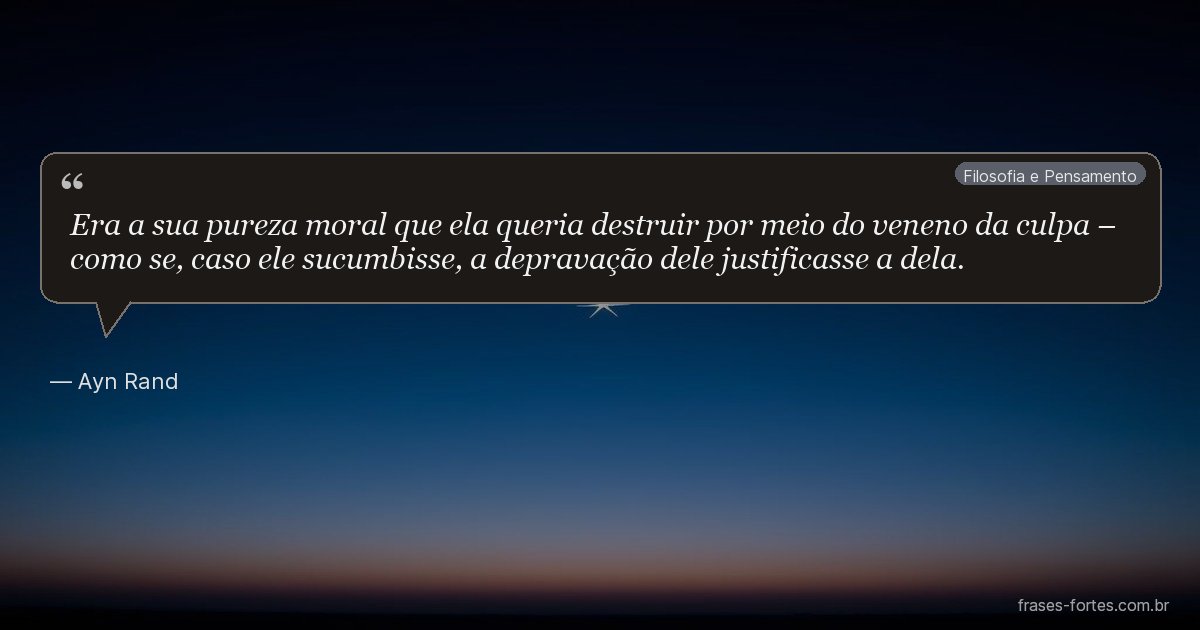 Frase de Ayn Rand