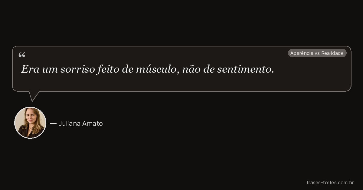 Frase de Juliana Amato