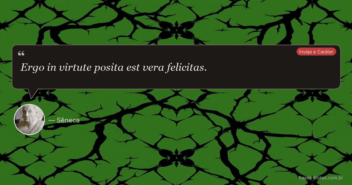 Frase de Sêneca