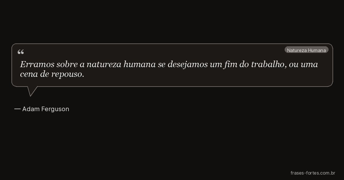 Frase de Adam Ferguson
