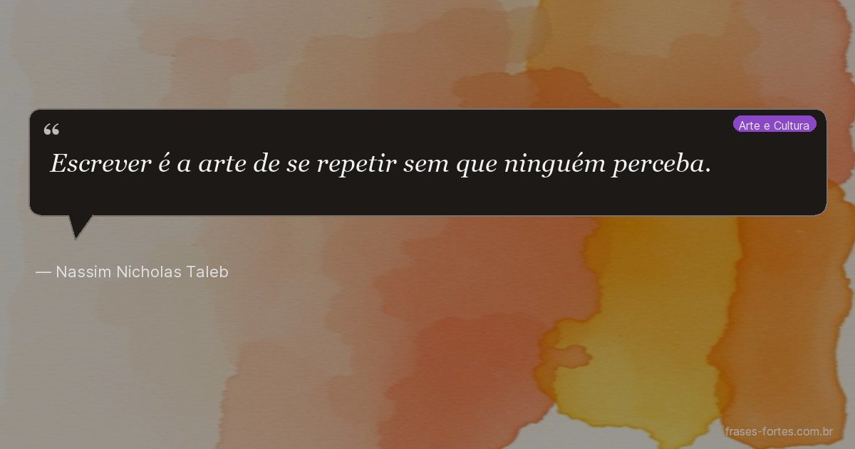 Frase de Nassim Nicholas Taleb