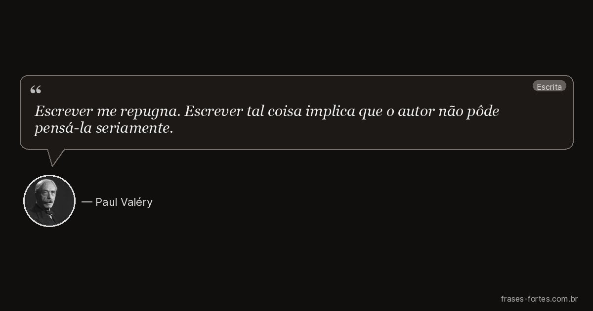 Frase de Paul Valéry