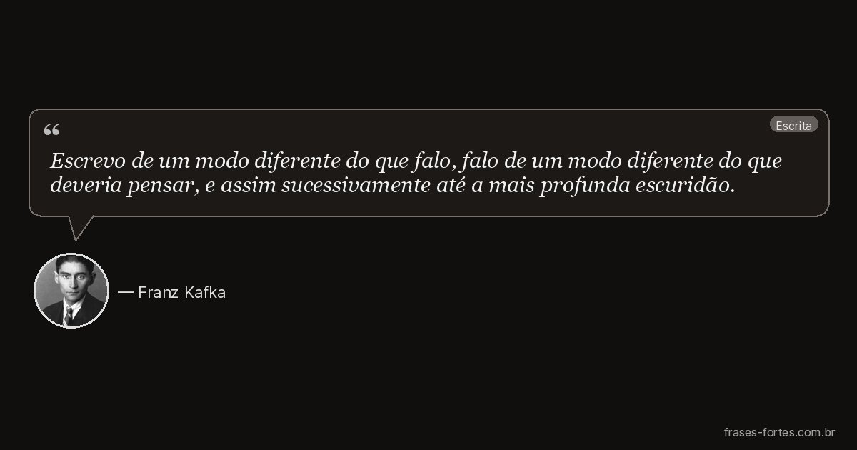 Frase de Franz Kafka