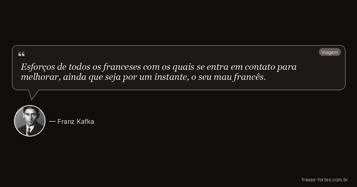 Frase de Franz Kafka