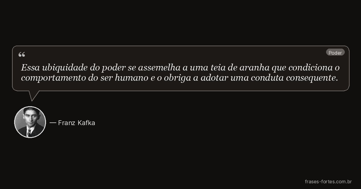 Frase de Franz Kafka