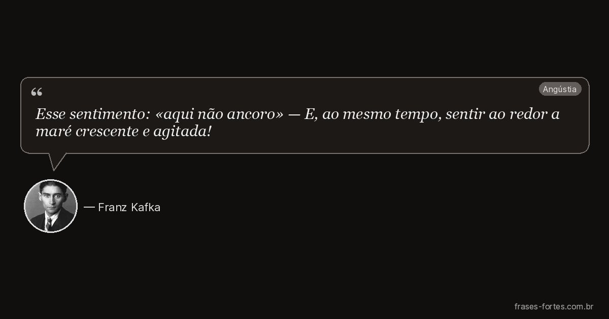 Frase de Franz Kafka