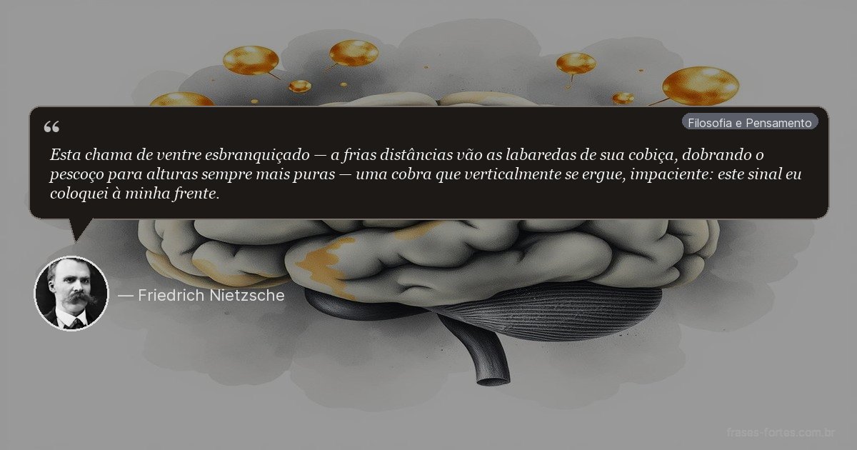 Frase de Friedrich Nietzsche