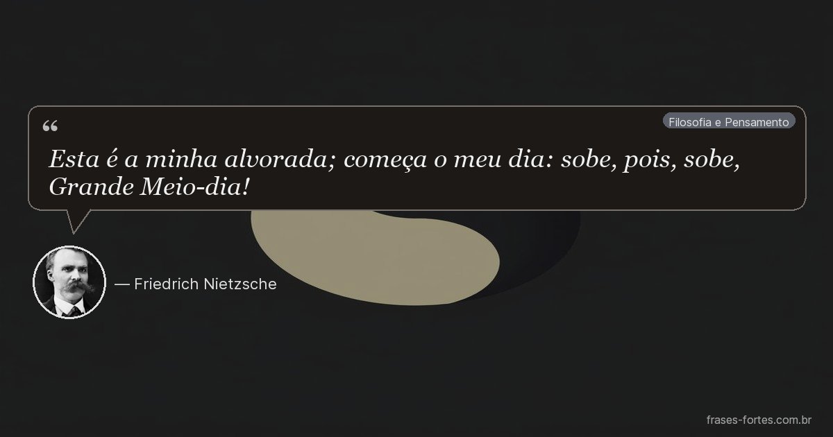 Frase de Friedrich Nietzsche