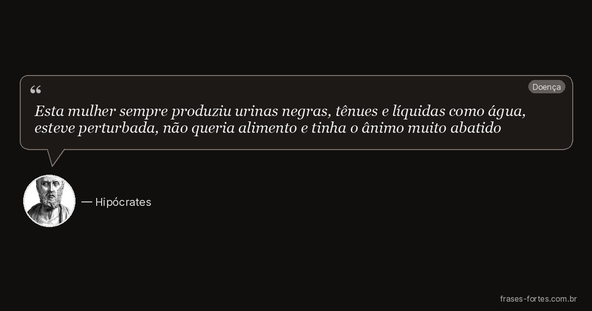 Frase de Hipócrates