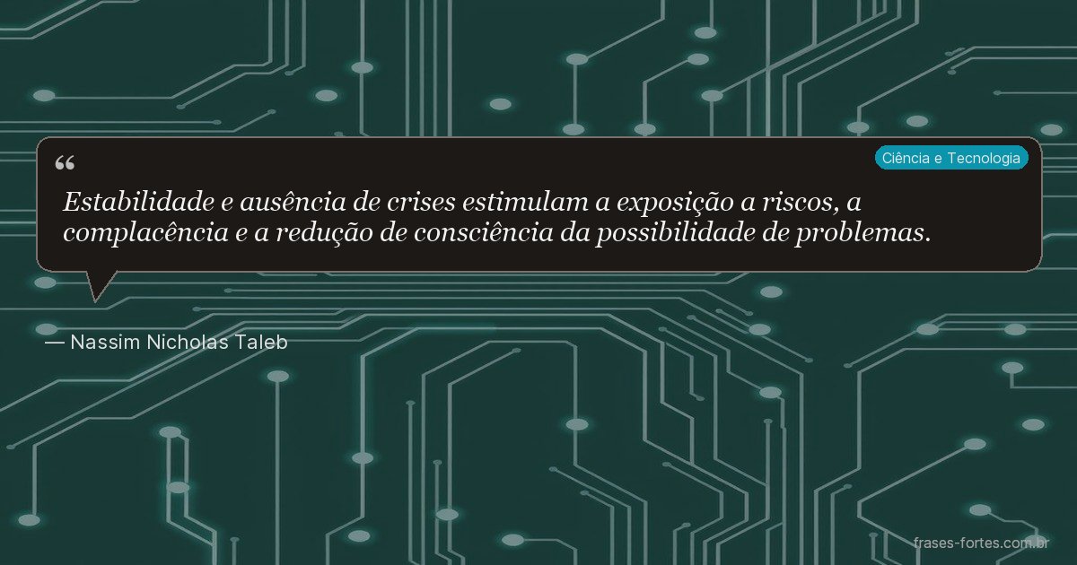Frase de Nassim Nicholas Taleb