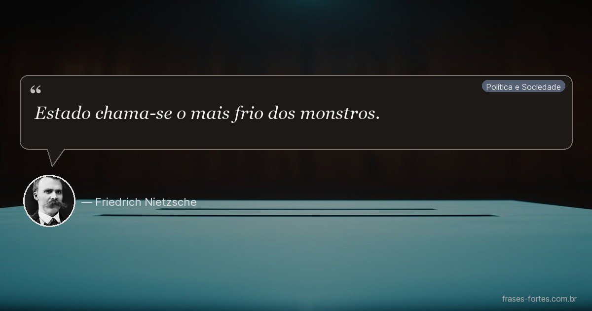 Frase de Friedrich Nietzsche