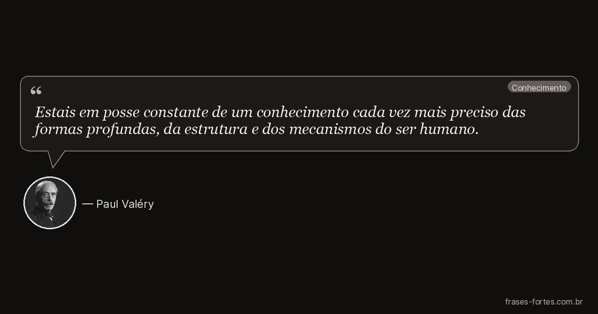 Frase de Paul Valéry