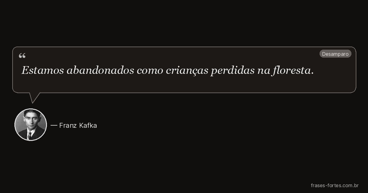 Frase de Franz Kafka