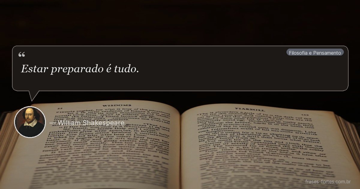 Frase de William Shakespeare