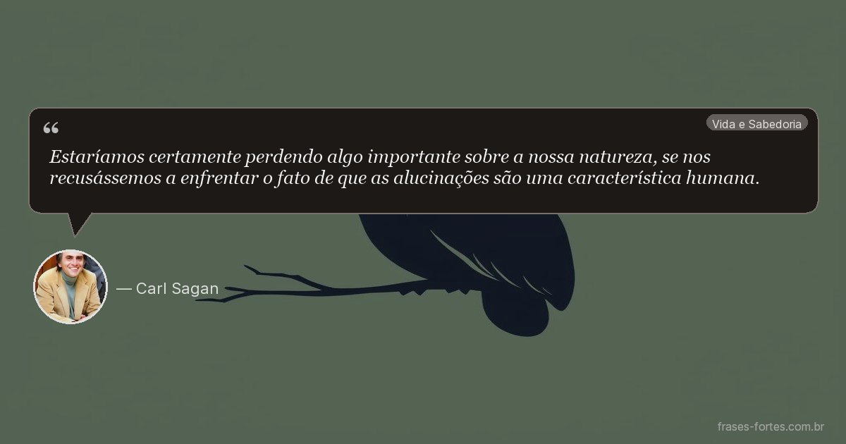 Frase de Carl Sagan