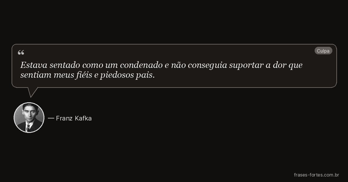 Frase de Franz Kafka