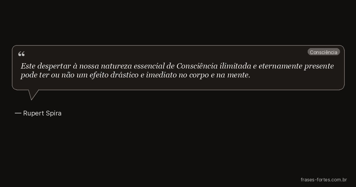 Frase de Rupert Spira